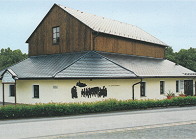 Feierhalle Bergfrieden im Jahre 1998